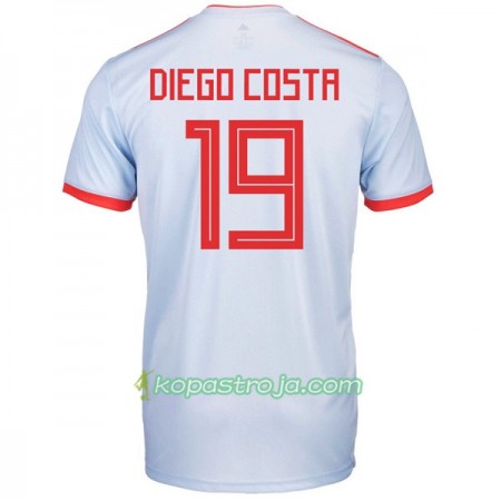 Billiga Fotbollströjor Spanien Diego Costa 19 VM 2018 Borta tröja